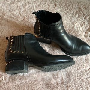 Rivet Ankle Booties